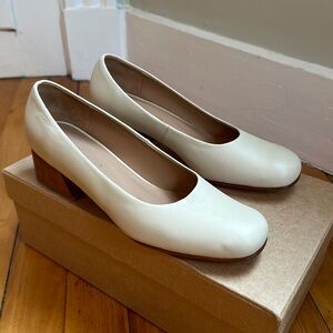 Huma Blanco Luisa Heels